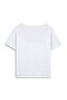 V-Neck Basic White T-Shirt - 2