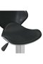 Bar stool, black, eco- Leather - 7