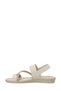 26S-208 6Fx Beige Women's Flat Shoes Sandals - 3