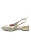Mehtap Stone Detailed Open Back Classic Women's Heeled Shoes Ten - 4