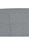 Stool, light gray, 60x50x41 cm, textile - 5