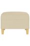 Taburet, crem, 70x55x41 cm, material textil - 4