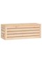 Storage box, 89x36.5x33 cm, solid pine wood - 5
