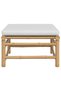 Garden stool, light gray Pillow , Bamboo - 3