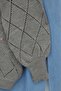Lace-Like Knit Floral Embroidered Buttoned Knitwear Cardigan - Earthy - 8