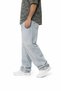 Men’s Baggy Fit Sand Wash Blue Jeans – Mid Rise Vintage Relaxed Denim - 3