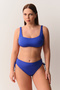 Side Gathered Bikini Bottom - 2