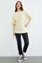 Metal-Accented Crew Neck Casual T-Shirt - 3