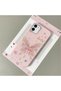 iPhone 12/12 Pro Compatible Beautiful Butterfly Patterned Leather Textured Phone Case