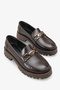 Ploska Women's Loafers Shoes - Brown - 2