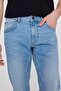 Straight Fit Regular Waist Denim Stretchy Jean Jeans - 5