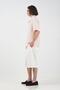 White Linen Shorts with Laces