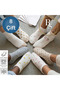 8-Pack of Cotton Pairs of Short Women's Socks, Washable