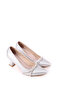 802 Women's 6 cm Heeled Stone Classic Shoes - 4