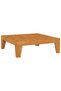 Modular stool, with dark gray Pillow , solid acacia wood - 5