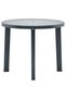 Garden table, green, 89 cm, plastic