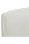 Huse de scaun elastice drepte, 6 buc., crem - 2