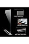 Acrylic Sign Holder A4, 2Pack Durable Clear Double-Sided Display Stand Premium, Menu & Ad Frame - 5