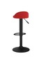 Bar stool, wine red, Velvet - 5