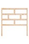 Bedside table, 81x4x100 cm, solid pine wood - 4