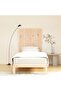 Wall-mounted headboard, 95.5x3x110 cm, solid pine wood - 3