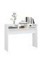 Console table, white, 105x30x80 cm, chipboard - 2