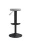 Bar stools, 2 pcs., light grey, Velvet - 3