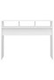Console table, white, 105x30x80 cm, chipboard - 3