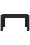 Kitchen table, black, 140x74.5x76 cm, chipboard - 3