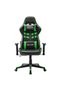 Gaming chair, black and green, artificial Leather - 2