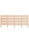 Bedside table, 200x3x80 cm, solid pine wood - 4