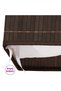 Bamboo Laundry Basket Rectangular Dark Brown - 7