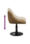 Bar stool, brown, Velvet - 6