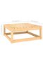 Garden stool with Pillow, solid pine wood - 7