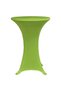 Elastic table cover, 2 pcs., green, 60 cm - 3