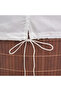 Bamboo laundry basket, oval, brown - 6