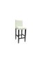 Bar stools, 6 pcs., white, eco- Leather - 4