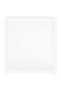 Side table, white, 33x33x34.5 cm, chipboard - 5