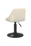 Bar stool, cream, Velvet - 5
