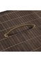 Bamboo Laundry Basket Rectangular Dark Brown - 4