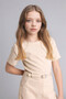 Belt Detail Jumpsuit Girls G7086A826SP - 4