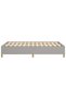 Bed frame, light grey, 120x200 cm, textile - 6