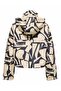 Ecru - Black Women's Hooded Jacket Onlbetty Batsleeve Life Aop Jacket - 7
