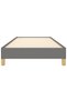 Bed frame, dark grey, 90x190 cm, textile - 5