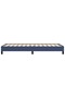 Bed frame, blue, 100 x 200 cm, textile - 6