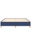 Box spring bed frame, blue, 180x200 cm, textile - 4
