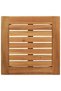Șezlong 3 pcs Maro Lemn Solid de Acacia - 8