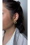Knot Model Gold Women's Earrings - 2
