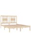 Bed frame, 120x200 cm, solid pine wood - 3