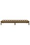 Bed frame, honey brown, 90x200 cm, solid pine wood - 6